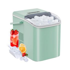 Portable Countertop Ice Maker for Home/Office (Type: Ice Maker, Color: green)